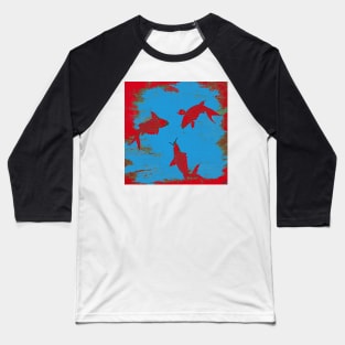 Koi Fish Joy Fish #2 Baseball T-Shirt